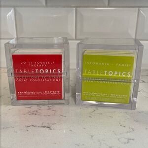 Tabletopics Two Cubes